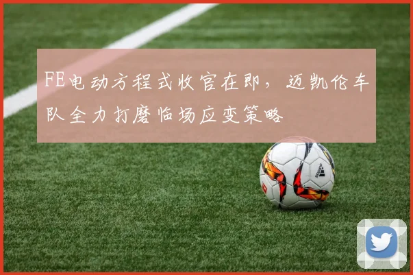 FE电动方程式收官在即，迈凯伦车队全力打磨临场应变策略